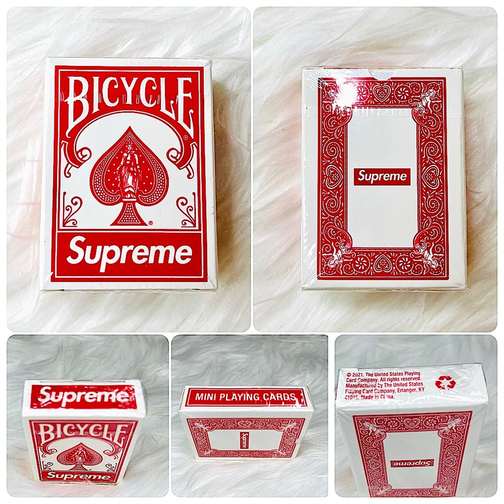 NEW Supreme x Bicycle Mini Playing Card Deck unopened and sealed‎